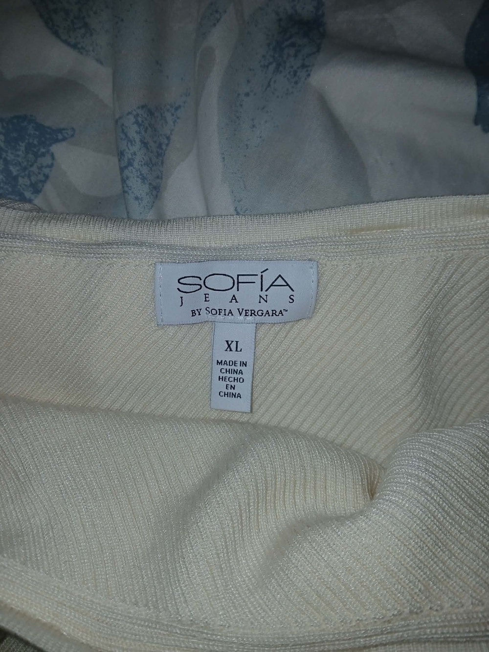 sofia by sofia vergara One-Shoulder Ruffle Tank - Cream - Picture 2 of 6